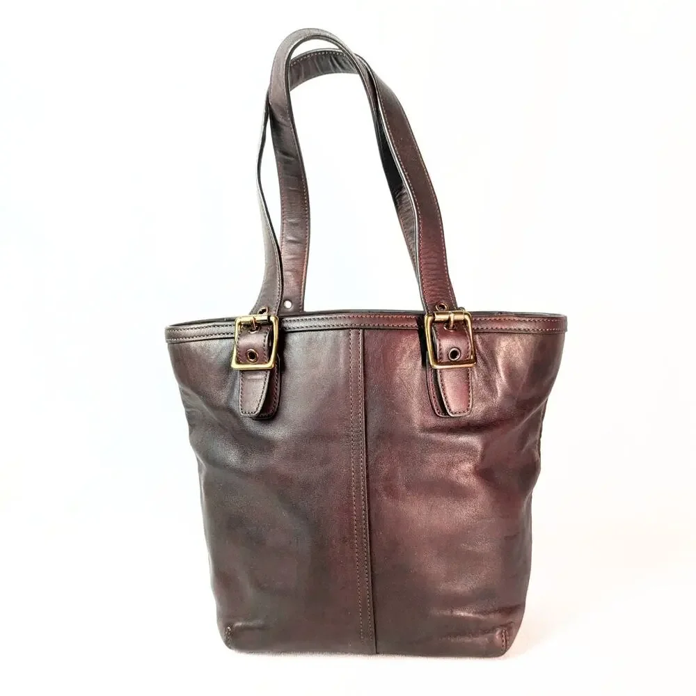 Pre-owned Vintage COACH Mini Tote Shoulder Bag - Picture 2 of 7